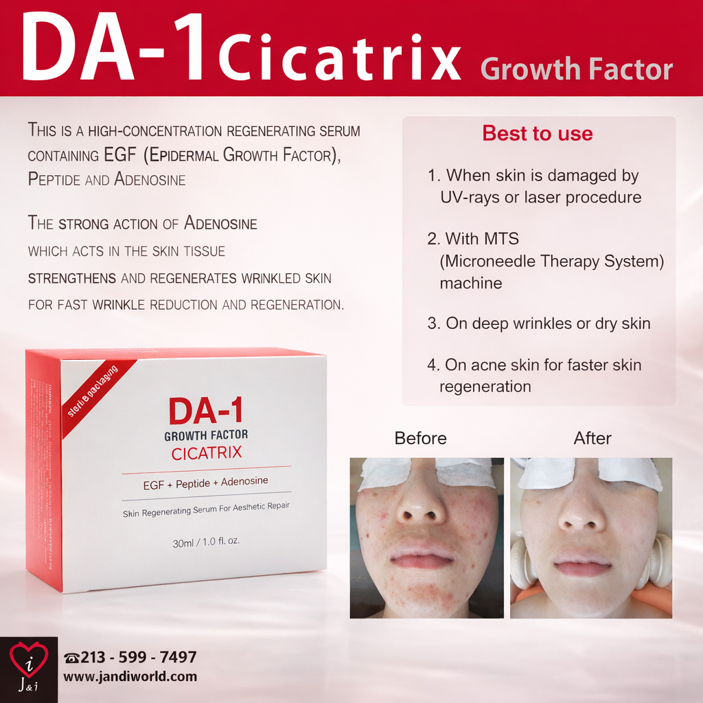 DA-1 Cicatrix before and after brochure