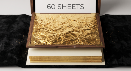 gold leaf sheet modified Ultra 24K Gold Therapy Set